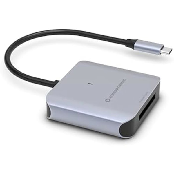 Kortläsare - CONCEPTRONIC - BIAN08G - USB 3.2 Gen 2 Typ-C - CFexpress 2.0 Typ B - Grå