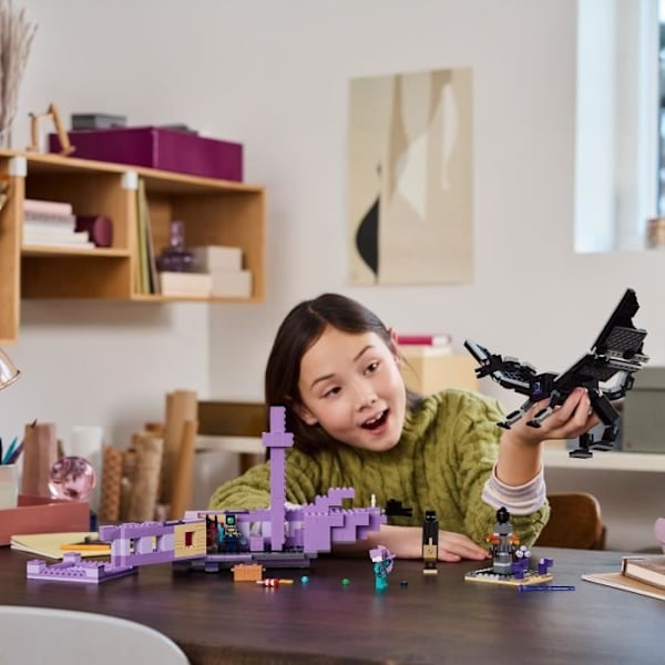 LEGO® Minecraft® 21264 Draken och Enderskeppet - TV-spelsinspirerat set Flerfärgad