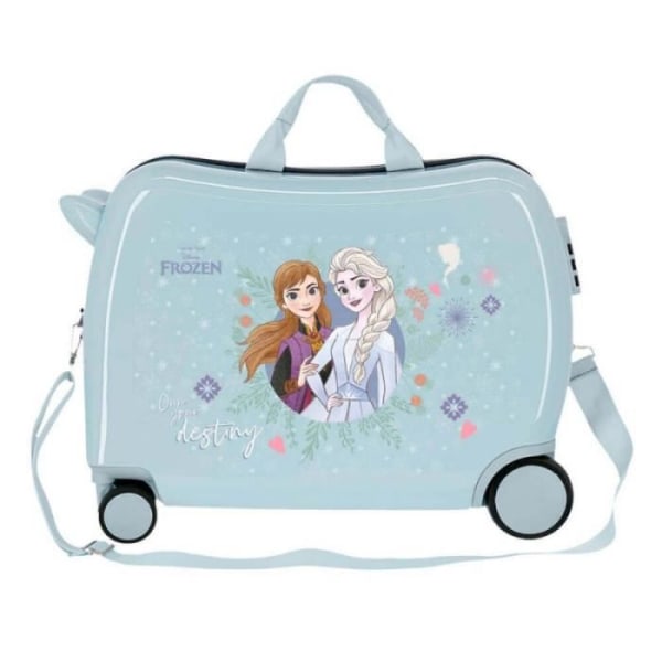 Barnvagn - Disney - Gångvagn Frost "Äg ditt öde" - 50 x 39 x 20 cm - Ljusblå Himmelsblå