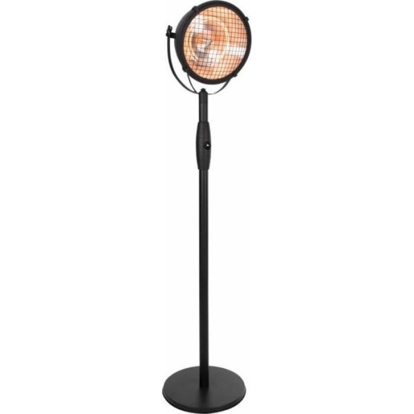 Sunred Indus Golvvärmare 2100 W Halogen Svart Svart