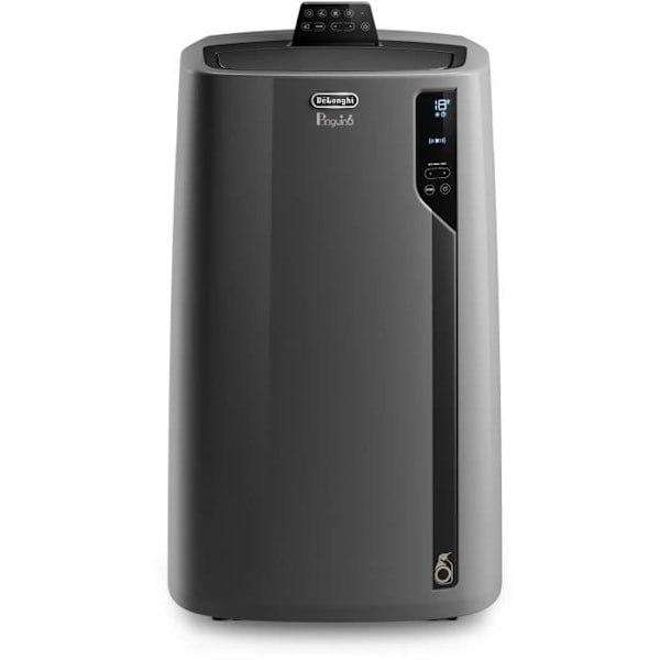 DELONGHI PAC EL112 mobil luftkonditionering - 2900 W - 9950 BTU - Avfuktning - Tyst - Energiklass A - Fjärrkontroll medföljer