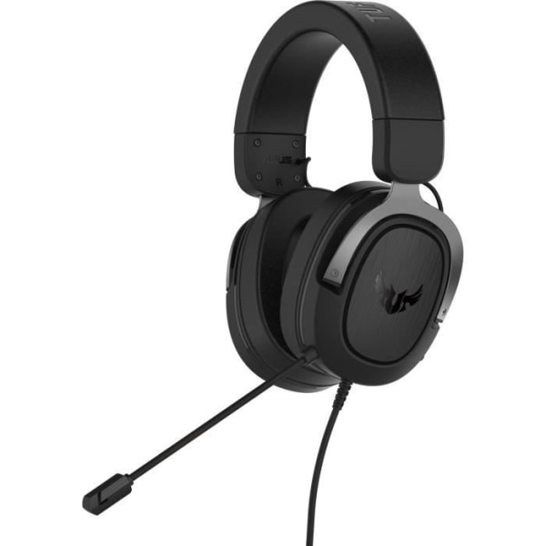 ASUS TUF Gaming H3 Headset | Gun Metal - 7.1 Virtual Surround Sound - Ventilerade pads