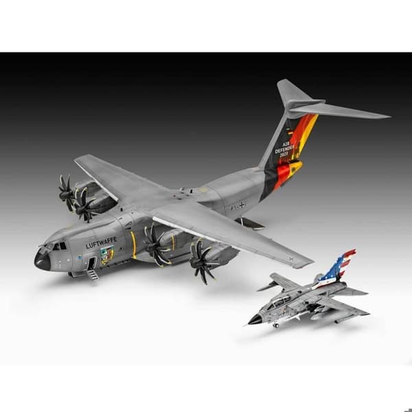 Flygplansmodell: Air Defender Set - Airbus A400M & Tornado