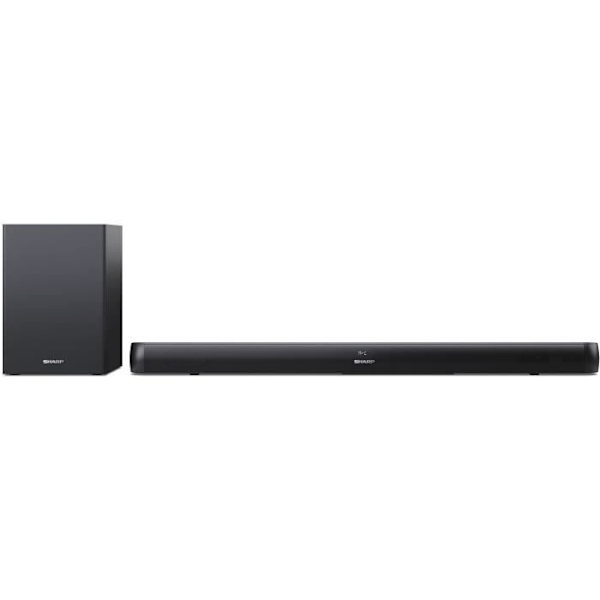 Soundbar + Subwoofer - SHARP - HT-SBW202 - 200W Svart