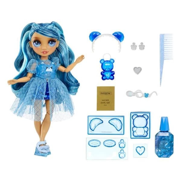 Rainbow High Cristal Poupée Mannequin 27 cm - Skyler Blå