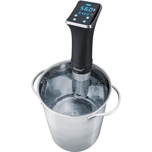 STEBA SV80 doppcirkulator - 800 W - Svart - Noggrann temperatur upp till 90°C
