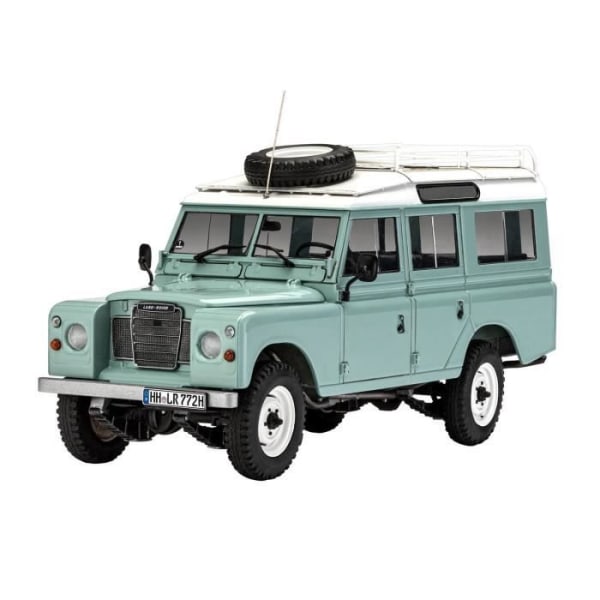 Modellbil: Land Rover Series III Unik färg