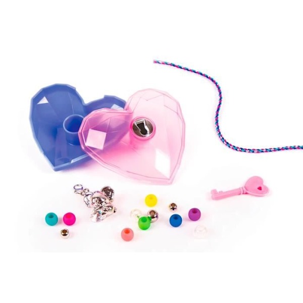 Hjärta med en Swarovsky-kristall Make It Real Secret Flerfärgad