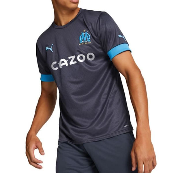 Puma OM Away Replica Jersey - Ref. 766095-02. Färg: Midnattsblå, Blå. Detaljer. - Vanligt snitt. - Ärmkonstruktion Blå jag