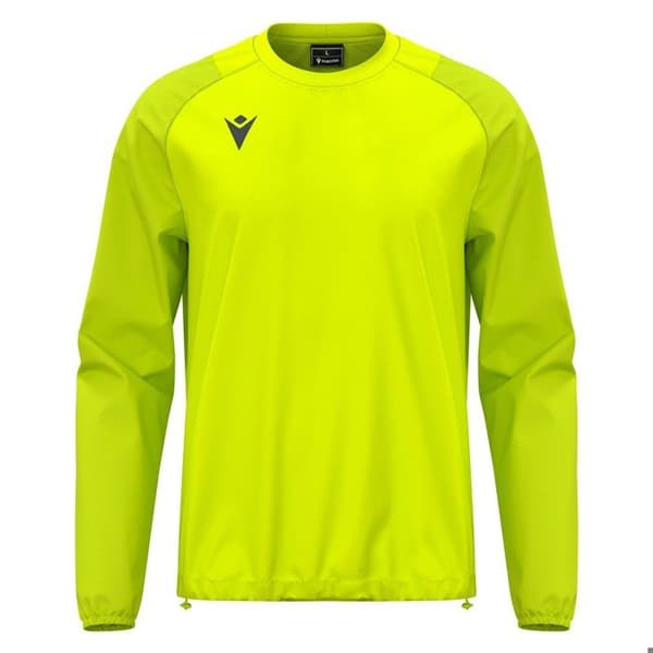 Macron Drizzle Vindjacka fluorescerande gul XXXS