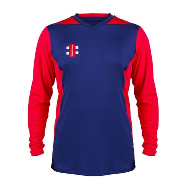 Långärmad sweatshirt Gilbert T20 - marin/röd marin/röd S