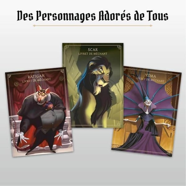 Ravensburger - Disney Villainous Extension 2 - Slutet är nära - Strategispel - 2 till 3 spelare från 10 år - Fransk version Blå