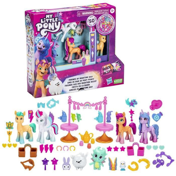 Leksaksfigurer kit - HASBRO - F38655L1 - Flerfärgad - 50 bitar - För barn från 3 månader Flerfärgad