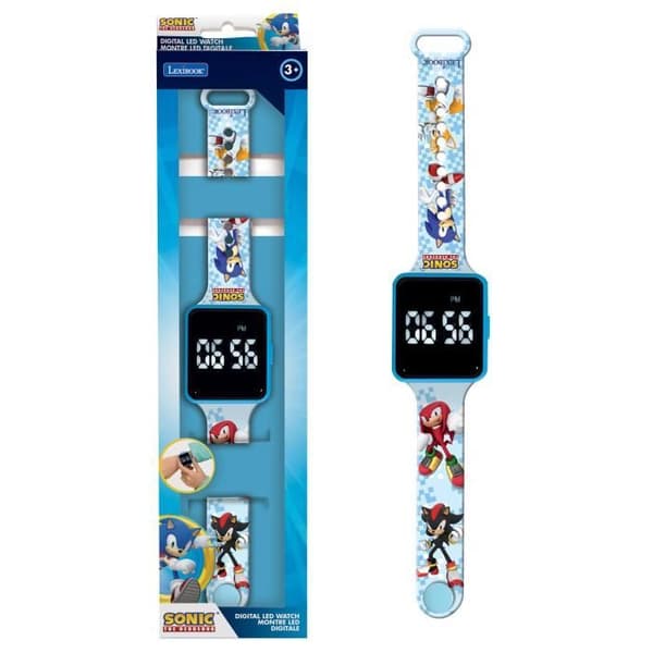 Lexibook - Sonic - Connected LED-klocka - Justerbart armband