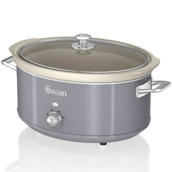 Mijoteuse - SVAN - SF17031GRNEU - 6,5L - Keramisk Non-Stick - 320W Grå Grå