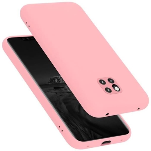 Coque - CADORABO - Huawei MATE 20 Pro - Silikon TPU - Skydd 360° - Halkfri Rosa