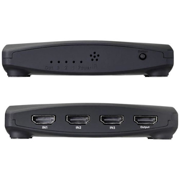 HDMI-switch - SpeaKa Professional - SP-HDS-200 - 3 portar - 7680 x 4320 pixlar