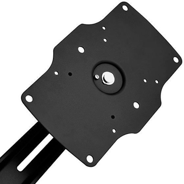 SilverStone SST-ARM23BS-L - Horisontell Twin Double ARM LCD LED-monitor monteringsfäste för skrivbord, bildskärmar upp till 32 tum, ...