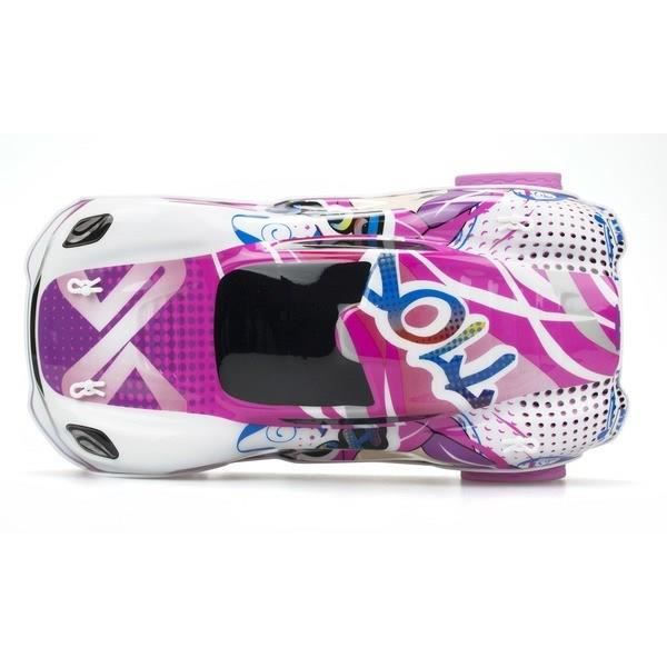 Exost-Lightning Amazone rosa fjärrstyrd bil - SILVERLIT - 1:14 - Lysdioder - 2,4Ghz rosa och vitt