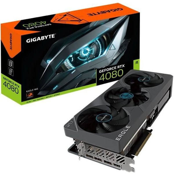 GIGABYTE GeForce RTX 4080 Eagle OC 16GB grafikkort