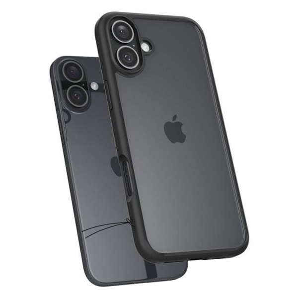 Spigen Ultra Hybrid - Skal för iPhone 16 (mattsvart) Matte svart