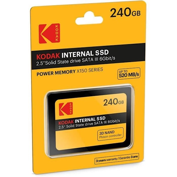 KODAK - Internt SSD Power Card - 240GB