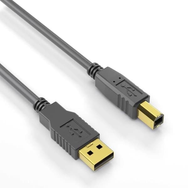 USB 2.0 anslutningskabel - PureLink - DS2000-100 - 10 meter - USB-A till USB-B - 480 Mbit/s