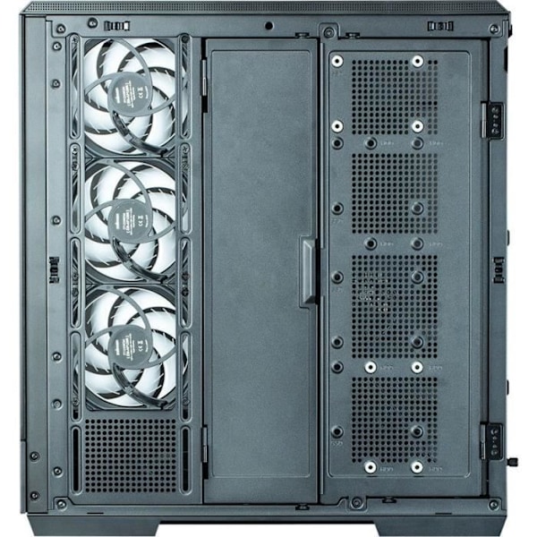 PC-chassi - ZALMAN - P50 DS - Miditorn - ATX - Svart - Härdat glas - USB-C och A-RGB