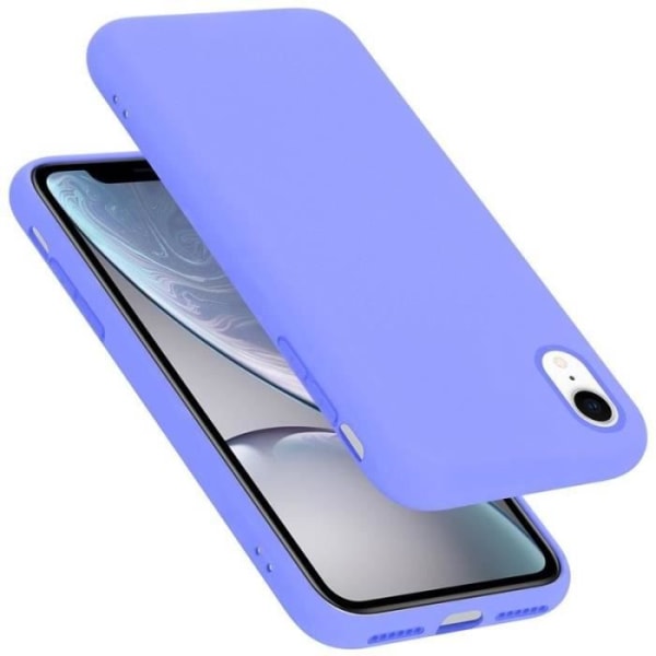 Cadorabo fodral till Apple iPhone XR - i lila - Flexibel TPU silikon