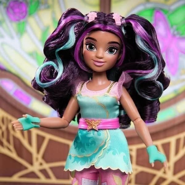 SPIN MASTER DOLL 24 CM AVA Unicorn Academy Rosa, turkos