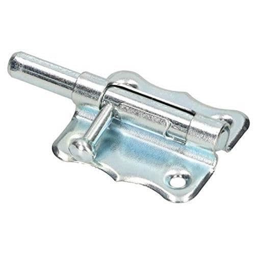 Dörrlås - KOTARBAU - Skjutbult - Robust stål - Snabb montering - Silver 40 mm Pengar