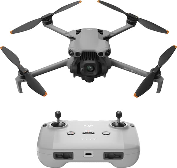 Drone - DJI - Mini 5 Pro - Kamera 4K - CMOS-sensor 1" + hinderavkänning + gimbal + ActiveTrack 360° Grå