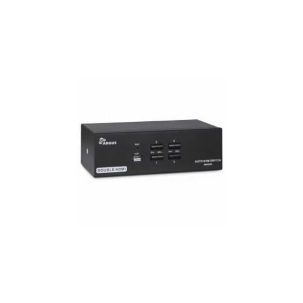 GENERIC 4260455643467 - KVM SWITCH - Inter-Tech AS-42HA HDMI display switch, tangentbord och mus Svart (IPC KVM SWITCH Svart