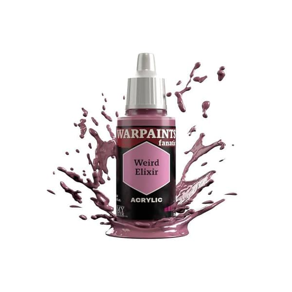 Akrylfärg för miniaturer - THE ARMY PAINTER - Märklig elixir - Warpaints Fanatic - 18 ml - Paket med 1 Märklig elixir