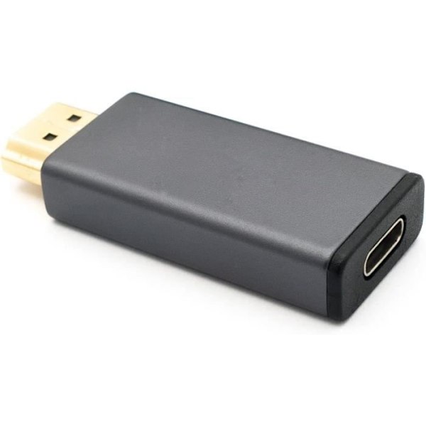 System-S HDMI 4K HDTV Typ A hane till USB 3.1 Typ C hona, Svart