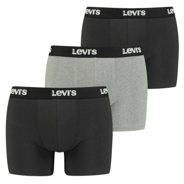 Levi's Boxer 3 Pairs Shorts 37149-0666, Herr, Grå, boxertrosor Grå S