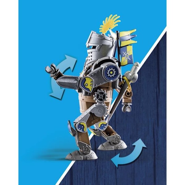 PLAYMOBIL 71300 Stridande jätte Novelmore - Bekämpa fienderna med jätten i rustning, dess armar och ben är rörliga.