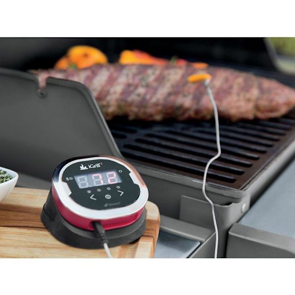 Ansluten termometer iGrill 2 - Weber Svart, grått och rött