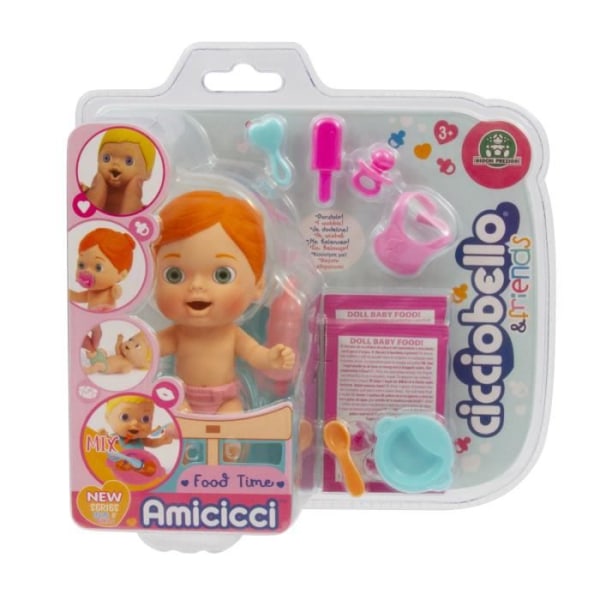 Cicciobello Amicicci Deluxe måltidsset - CHUSE - CCB - Asst Girl & Boy