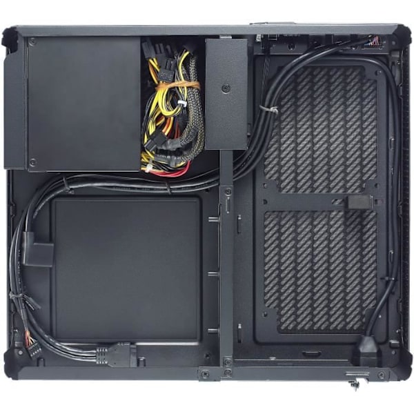 PC-fodral - FRACTAL DESIGN - Node 202 - Svart - Mini-ITX - SFX - 10,2 liter - Vertikal eller horisontell