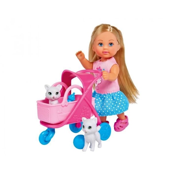 Simba Toys 105733348 Evi LOVE Cat Buggy