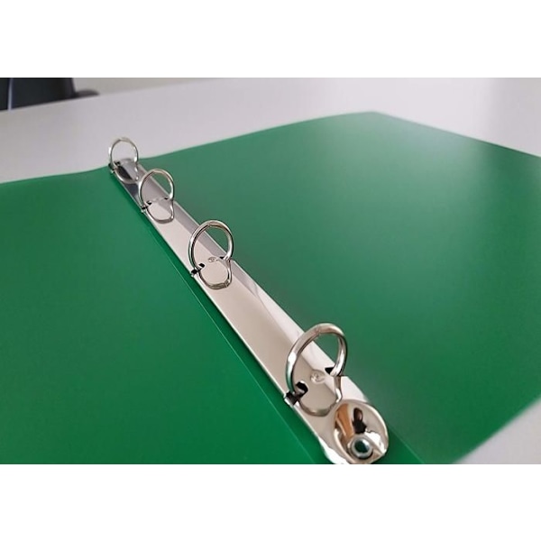 Dossier suspendu - underlag Q-connect - KF02919 - Klippblock utan data 4 ringar A4 16 mm grön ()