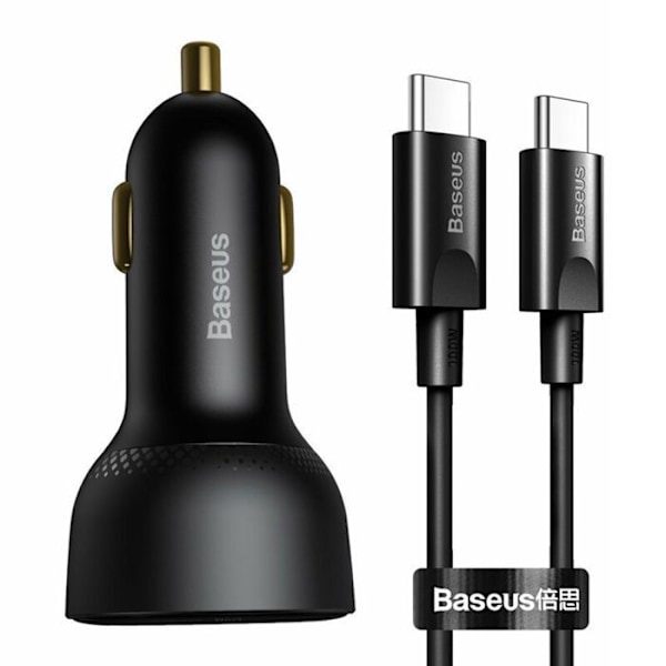 USB C Bilstickladdare 100W, USB PPS QC4.0 PD3.0 Snabbladdare för bil, Superladdare Kompatibel