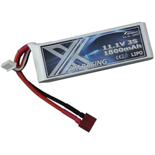 LiPo-batteri 3S 11,1V 1800mAh - AMEWI - Super Mono X - 40C/80C - Softcase - Deans-kontakt