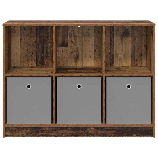 vidaXL Buffé med låda Antik trä 102 x 32 x 73,5 cm 8000522