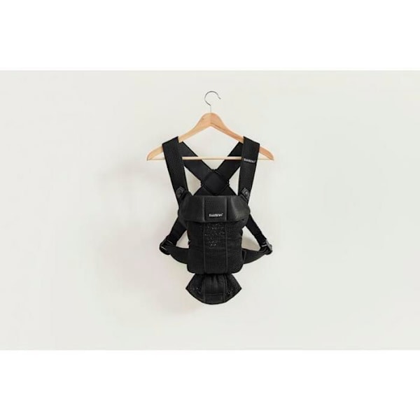 Bärsele Mini Mesh 3D Svart - BABYBJORN - Ergonomisk - Födelse - 3 kg till 15 kg Svart