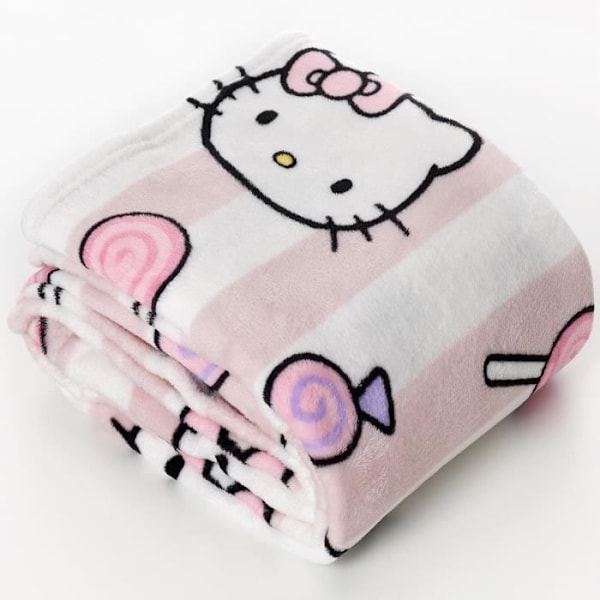 Hello Kitty Fleecefilt 130x170 cm Kanguru