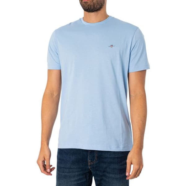 T-shirt Regular Med Shield - GANT Blå M