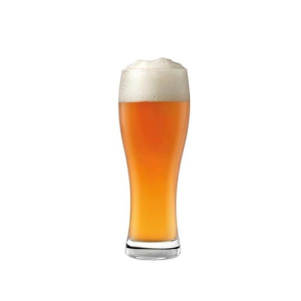 H-h - 2032750 - set med 6 glas weizen i glas cl 50