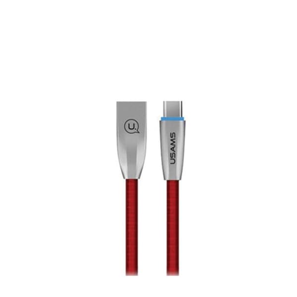 USB-C-kabel USAMS 1,2 m röd